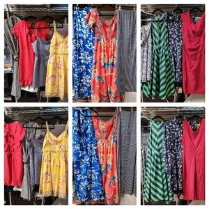 11 Dresses For $100 - Ready To Wear, Gift, or Resale; MEDIUM/8 (5), LARGE/10 (6)